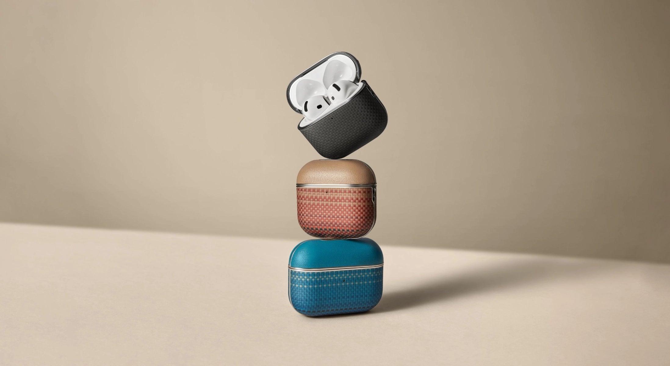 Aramid Fiber Case for AirPods Pro 2/AirPods Pro/AirPods 4