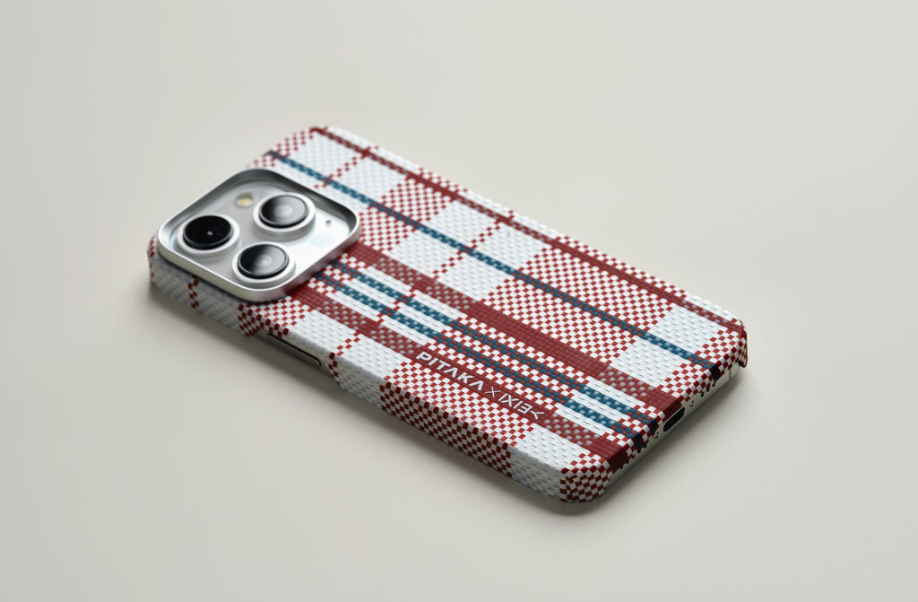 PITAKA x anothermountainman: redwhiteblue Designer Case for iPhone 15 Lineup