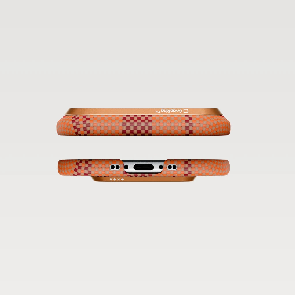 PITAKA × MÜNN | Flora in Grid Phone Case