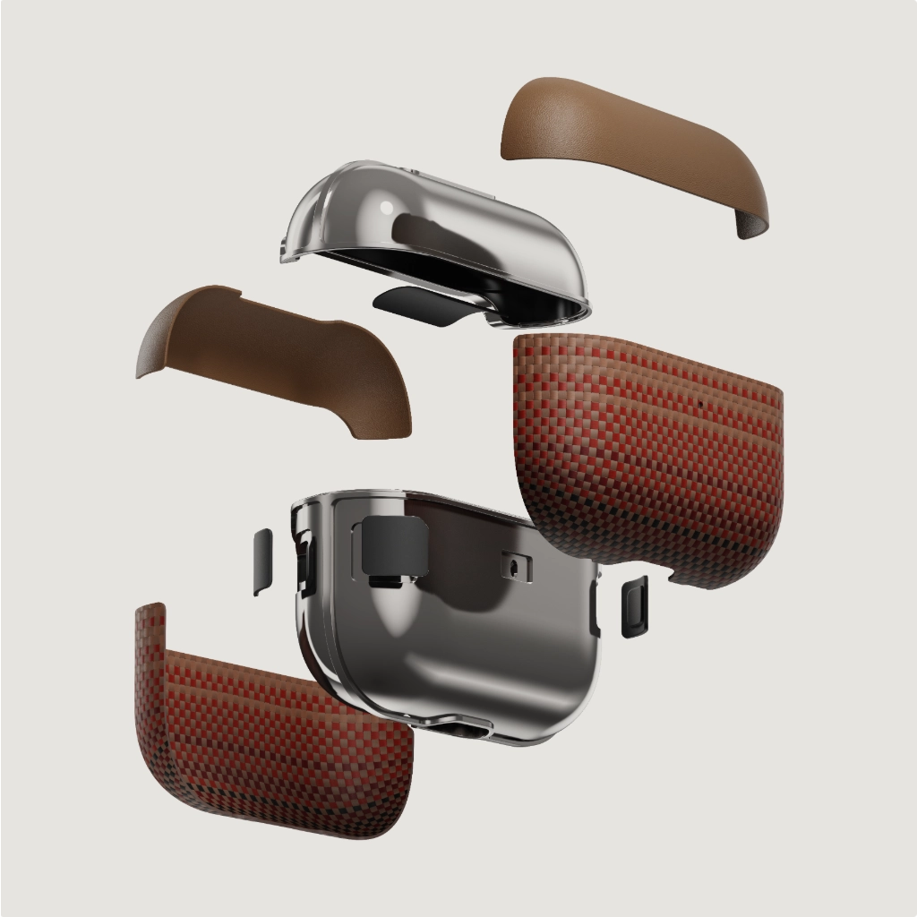 Aramid Fiber Case for AirPods Pro 3/AirPods Pro 2/AirPods Pro/AirPods 4