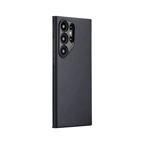 Samsung Galaxy S24 Ultra / 600D Black/Grey (Twill) | Ultra-Slim Case