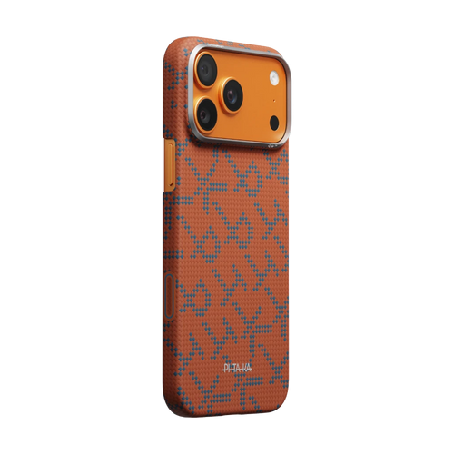 iPhone 17 Pro / PTK Leaping - Blue Orange (PitaTap™) | Edge Case