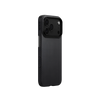 iPhone 17 Pro Max / 600D Black/Grey (Twill) (PitaTap™) | Ultra-Slim Case