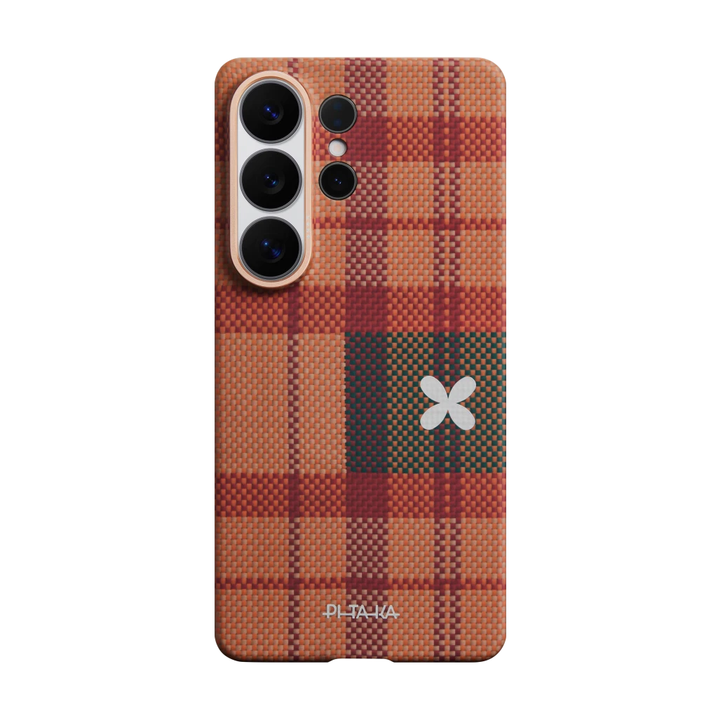PITAKA × MÜNN | Flora in Grid Phone Case