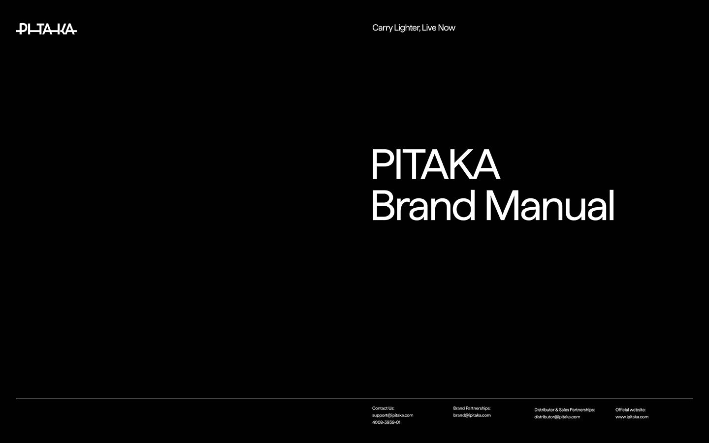 PITAKA Brand Manual