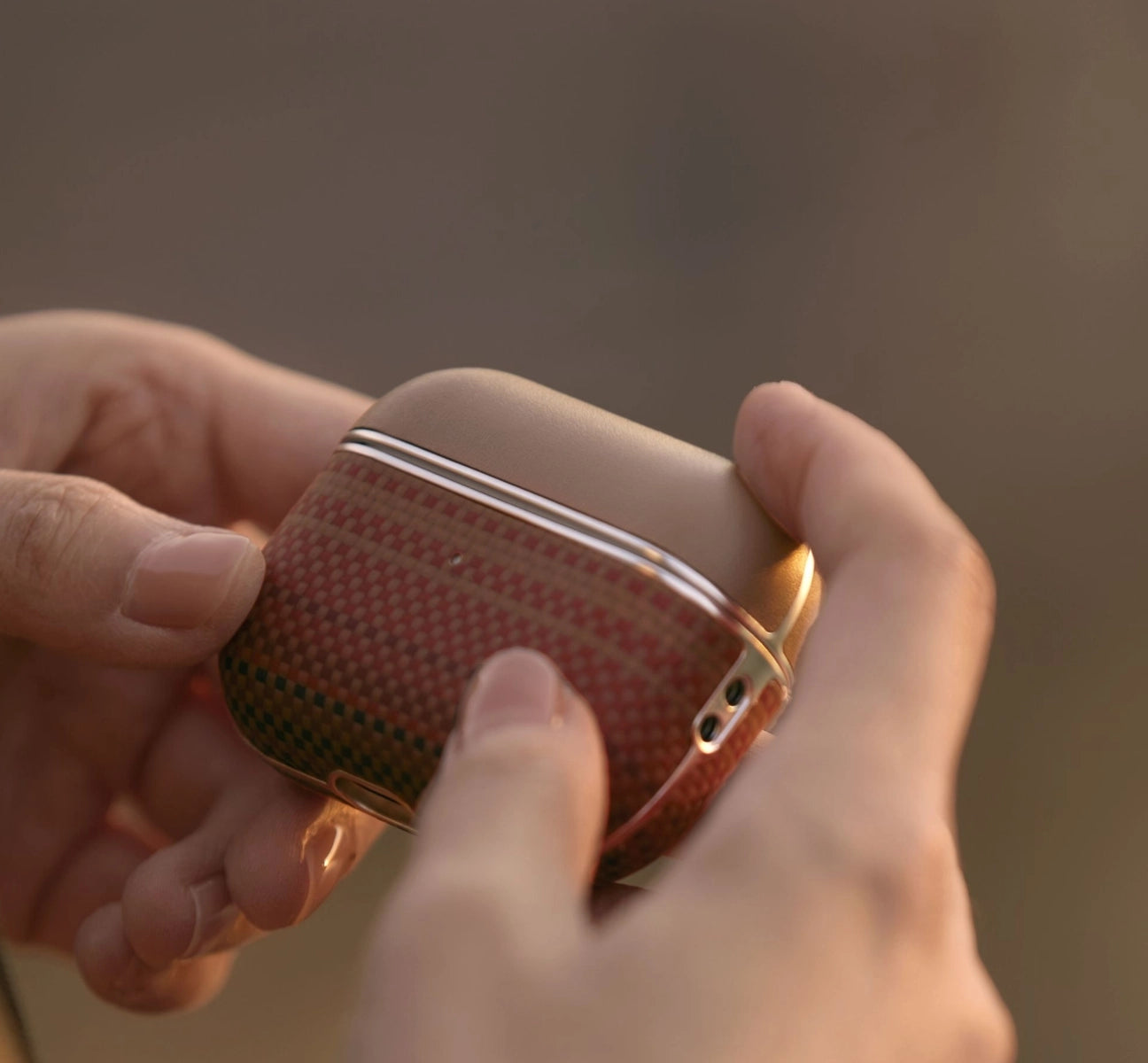 Aramid Fiber Case for AirPods Pro 3/AirPods Pro 2/AirPods Pro/AirPods 4