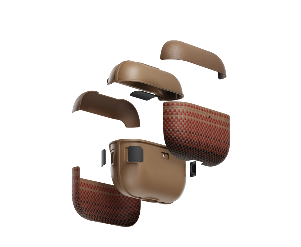 Aramid Fiber Case for AirPods Pro 3/AirPods Pro 2/AirPods Pro/AirPods 4