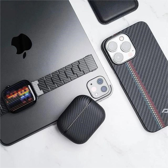 Aramid Fiber Case for AirPods Pro 3/AirPods Pro 2/AirPods Pro/AirPods 4