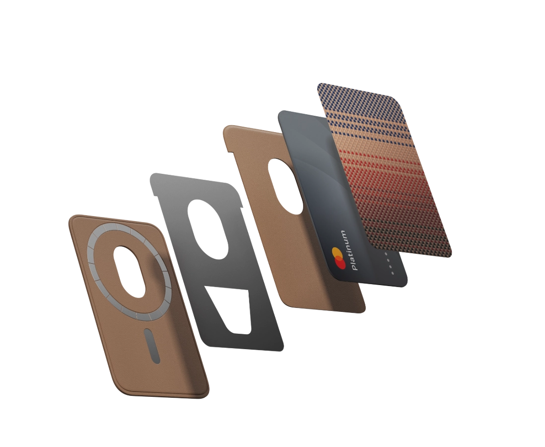 Magnetic Woven Wallet