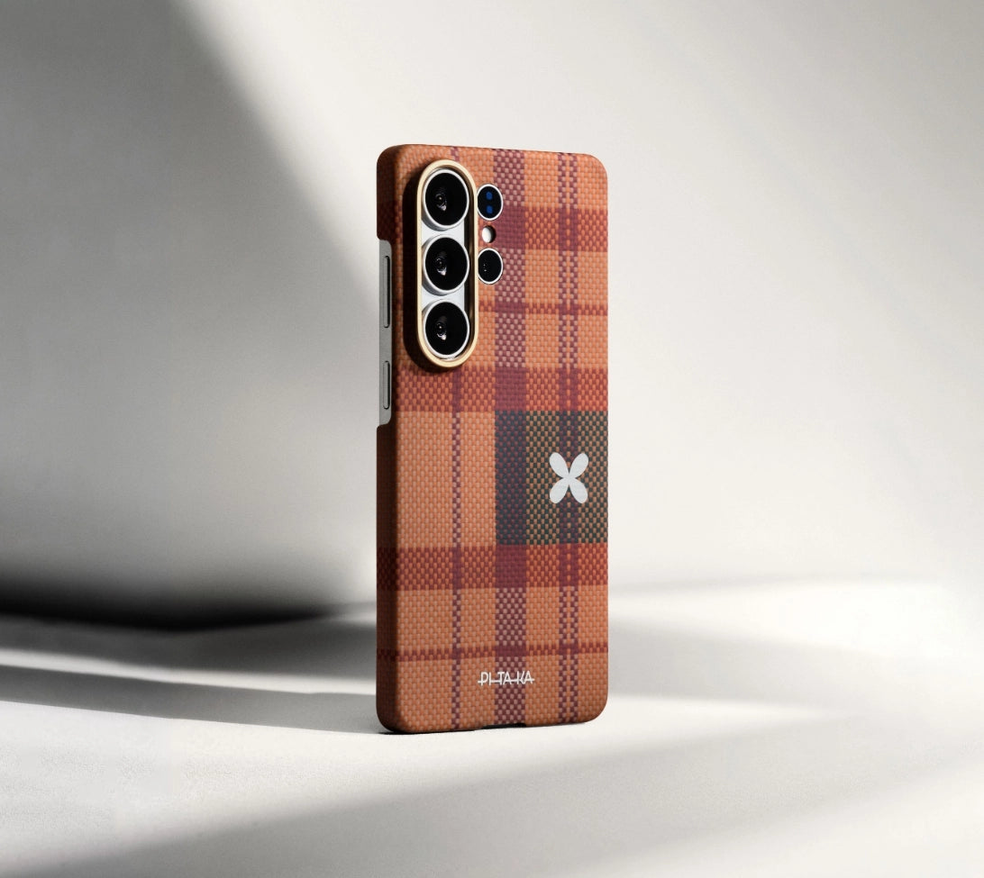 PITAKA × MÜNN | Flora in Grid Phone Case